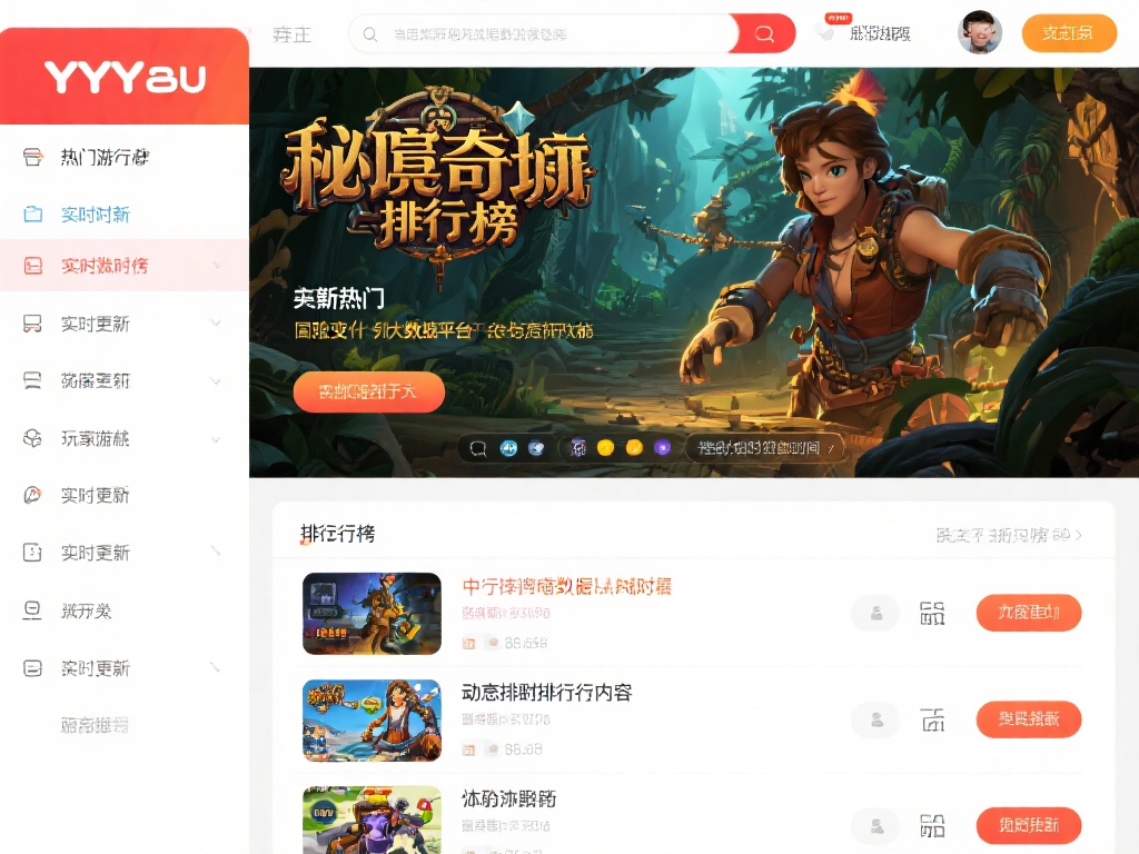 YY易游游戏官网首页:权威发布实时热门游戏排行榜 在当今这个快速变化的数字化时代,实时更新成为了衡量