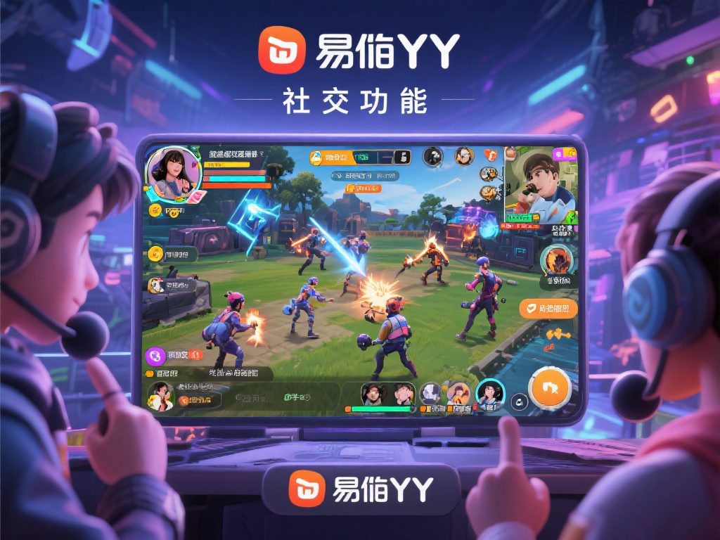 除了游戏本身，易游YY的社交功能尤为突出。这一平台