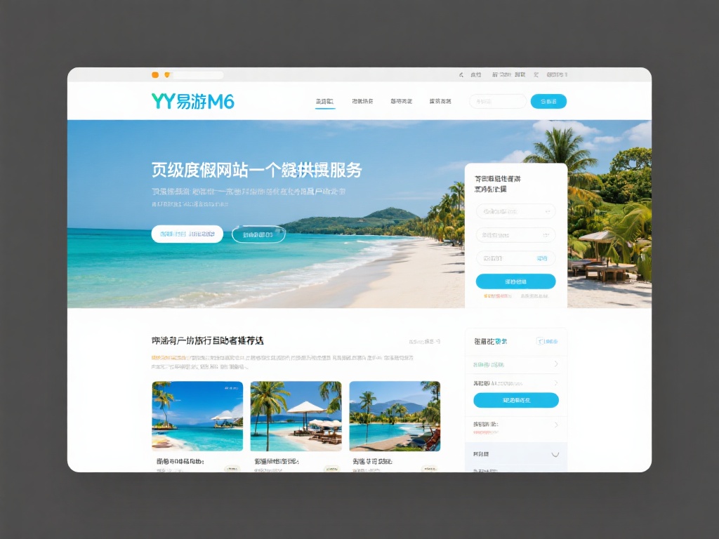 YY易游M6官网:畅享度假胜地的极致体验 一个顶级度假网站不仅仅在于其提供的服务质量,还体现